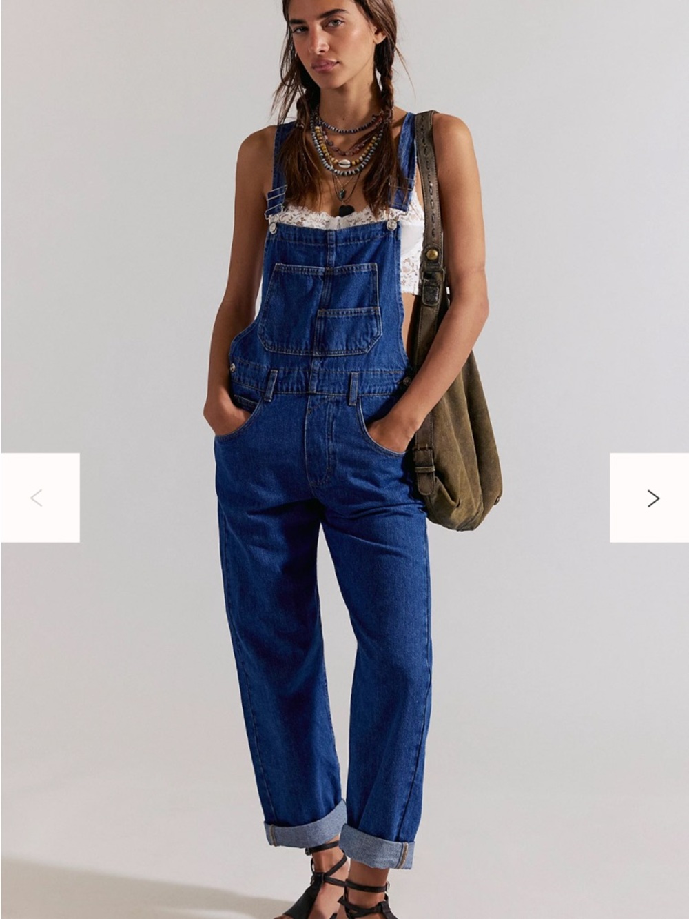 We The Free Ziggy Denim Overalls Size S Free People